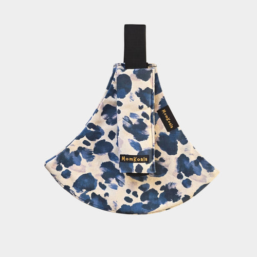 Mavi Desenli Bebek Yan Sling Taşıyıcı