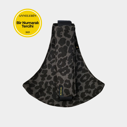 Gri Leopar Desenli Taşıyıcı