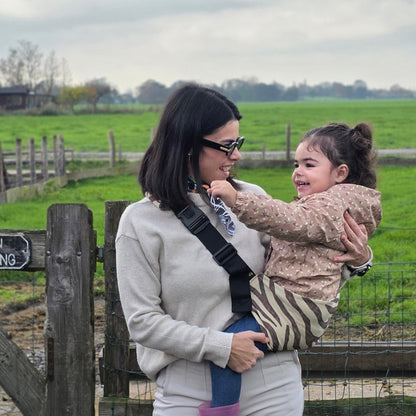 Zebra Desen Bebek Yan Sling Taşıyıcı